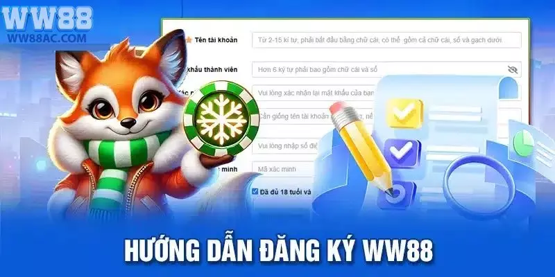 Hướng dẫn newbie đăng ký WW88 nhanh chóng chỉ với 3 bước